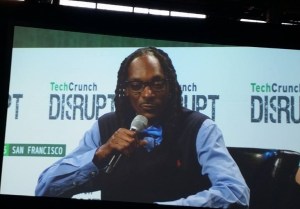 Snoop Dog at Disrupt launching his company MerryJane