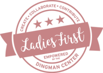 Ladies First Badges-Rosesmall